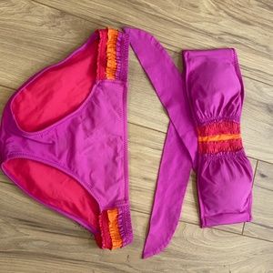 BECCA strapless bikini